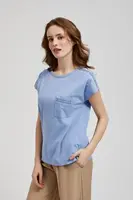 Marisse Women's Blouse L-Ts-4352 L.Blue