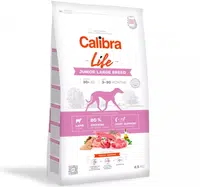 Calibra Dog Life Junior Large Breed Lamb 2,5 kg | Granule pre psov