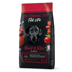 Fitmin Dog For Life Beef & Rice 12 kg | Granule pre psov
