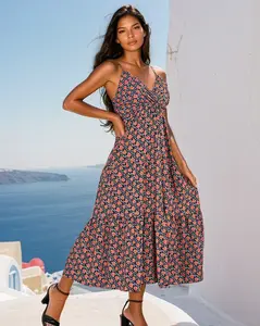 Resti Women's long floral dress