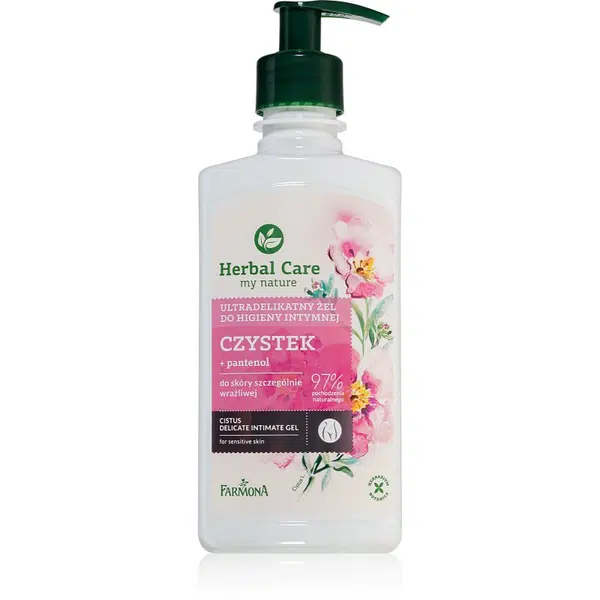 Farmona Herbal Care Cistus jemný gél pre intímnu hygienu pre citlivú pokožku 330 ml