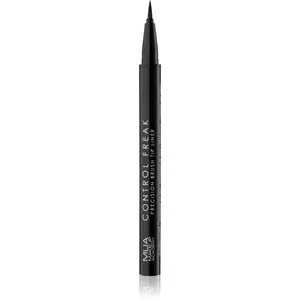 MUA Makeup Academy Control Freak očná linka v pere odtieň Jet Black 0.5 g