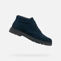 Dark blue men's ankle boots Geox Spherica EC1 B ABX - Men