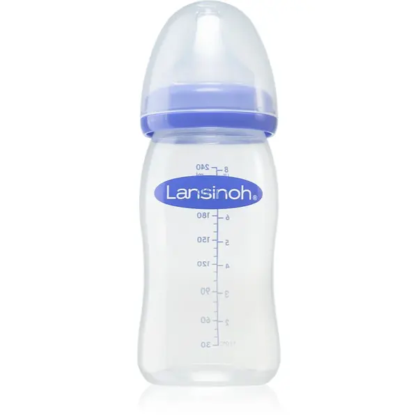 Lansinoh NaturalWave dojčenská fľaša Medium 240 ml