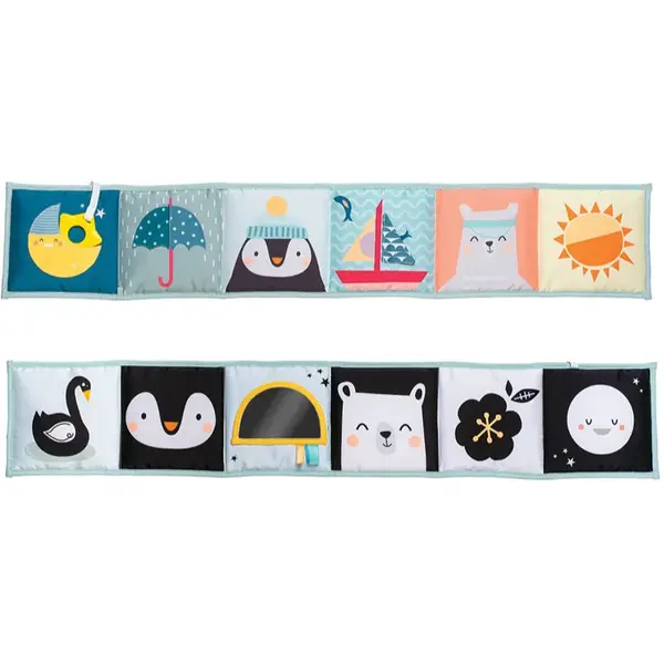 Taf Toys Book North Pole kontrastná edukatívna knižka pre bábätká 1 ks