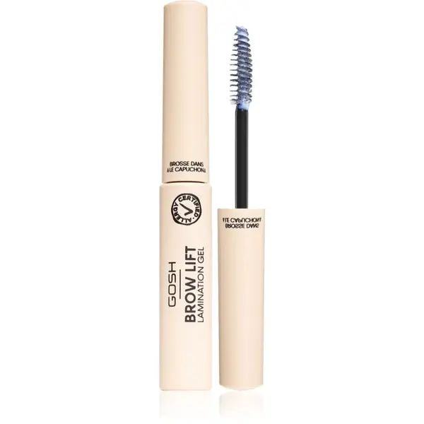 GOSH COPENHAGEN Brow Lift gél na obočie s kefkou 2 v 1 odtieň 001 6 ml