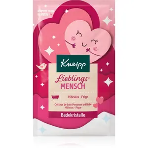 Kneipp My Favourite Person soľ do kúpeľa s ibištekom 60 g