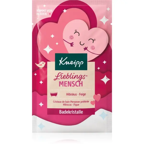 Kneipp My Favourite Person soľ do kúpeľa s ibištekom 60 g