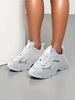 Resti Women's sporty sneakers on a thicker sole Aimo