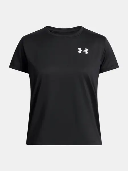Girls' T-shirt Under Armour UA Tech SSC-BLK - Girls