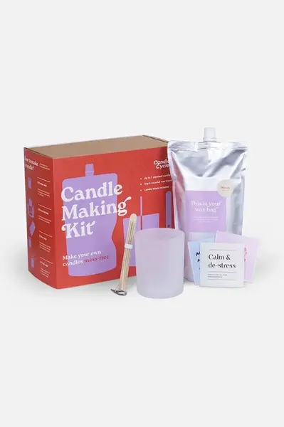 Diy sada vonných sviečok CandleCycle Candle Making Kit Floral 455 g viac farieb