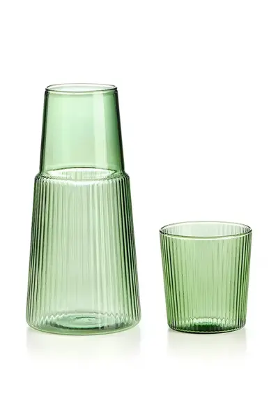 Karafa s pohárom IVV Narciso 0,6 + 0,23 L