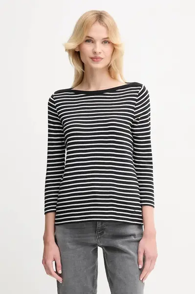 Bavlnené tričko s dlhým rukávom United Colors of Benetton