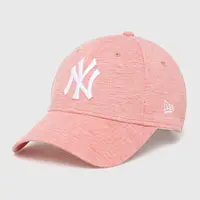 Šiltovka New Era ružová farba, s nášivkou, NEW YORK YANKEES