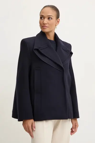 Vlnený kabát Victoria Beckham