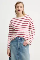 Bavlnené tričko s dlhým rukávom Levi's