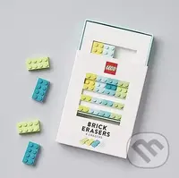 LEGO Brick Erasers: 8 Erasers