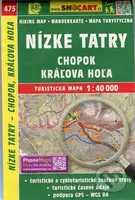 Nízke Tatry, Chopok, Kráľova Hoľa 1:40 000 - turistická mapa č. 475