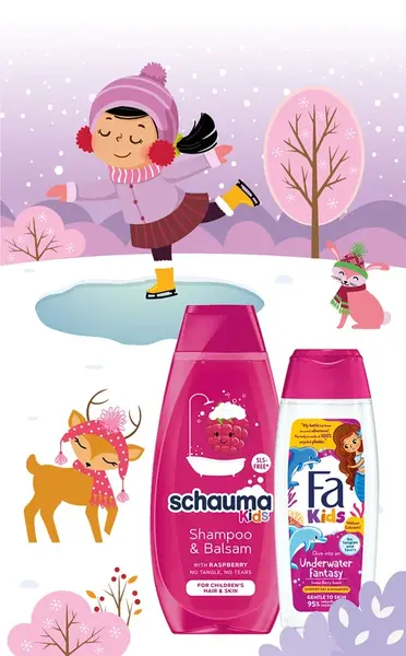 Fa k. Kids pink (sg250ml+ šamp400ml Schauma)
