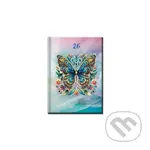 Denný diár Praktik Motýľ 2026