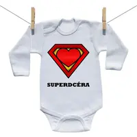 Boodyy Body s dlhým rukávom SuperDcéra 92 (18-24 mesiacov)