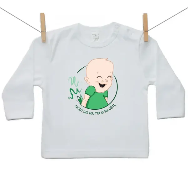 Boodyy Tričko s dlhým rukávom Chceli ste ma tak si ma užite Chlapec 116 (5-6 rokov)