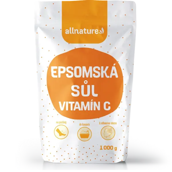 Allnature Epsomska Sol Vitamin C 1000g