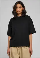 Women's Organic T-Shirt Heavy Slit Black