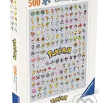 Prvních 151 Pokémonů - puzzle z kategorie 300 a víc dílků