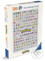 Prvních 151 Pokémonů - puzzle z kategorie 300 a víc dílků