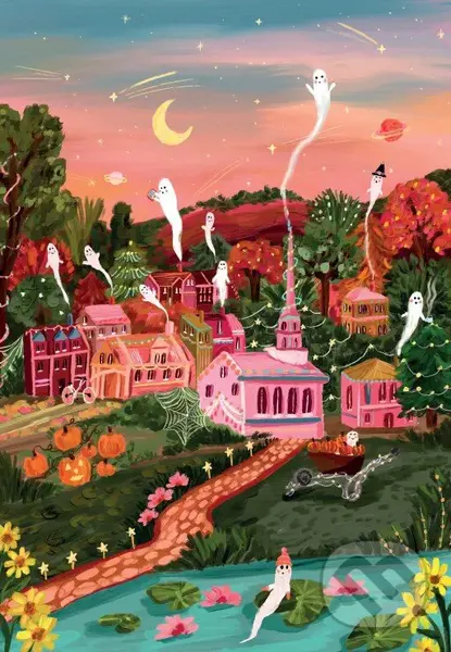 Halloweenske mesto - Millie Putland