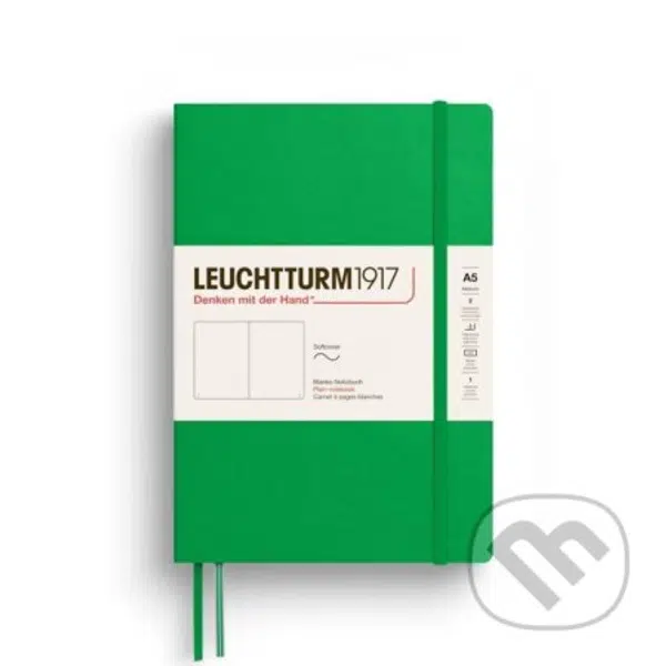 Leuchtturm1917 Zápisník Spring Leaf Softcover A5 čistý