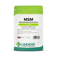 LINDENS Health + Nutrition MSM (metylsulfonylmetán) 1000 mg, 90 tabliet