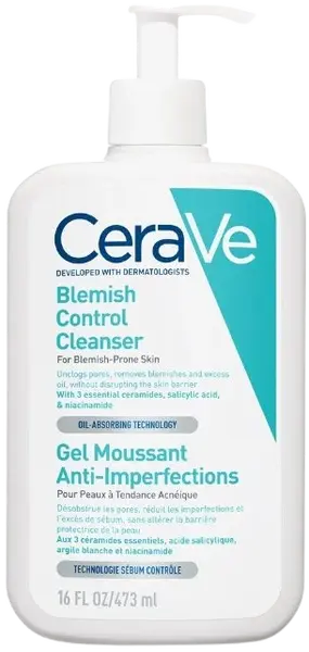 CERAVE Čistiaci gél proti nedokonalostiam 473 ml