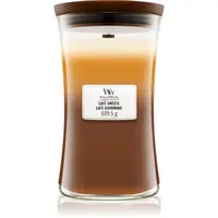 Woodwick Trilogy Café Sweets vonná sviečka s dreveným knotom 609.5 g