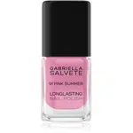 Gabriella Salvete Longlasting Enamel dlhotrvajúci lak na nechty s vysokým leskom odtieň 91 Pink Summer 11 ml