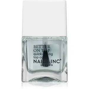 Nails Inc. Better on Top vrchný ochranný lak na nechty s leskom 14 ml