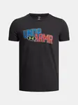 Boys' T-shirt Under Armour UA OVERLAY WM SS-BLK - Boys