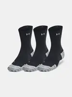 Unisex socks Under Armour UA AD Run Cushion 3pk Crew-BLK - unisex