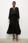 Šaty Answear.LAB černá barva, maxi