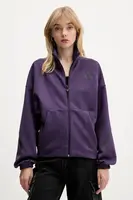 Mikina adidas adidas x Z.N.E dámská, fialová barva, s potiskem, JW7780