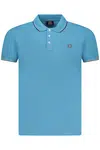 NORWAY 1963 MEN'S SHORT SLEEVE POLO SHIRT BLUE