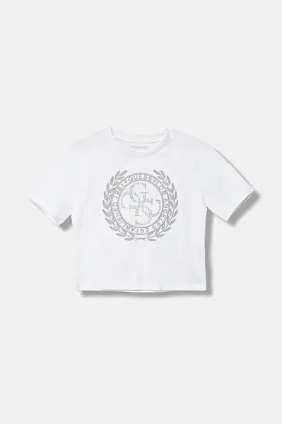 Dětské bavlněné tričko Guess