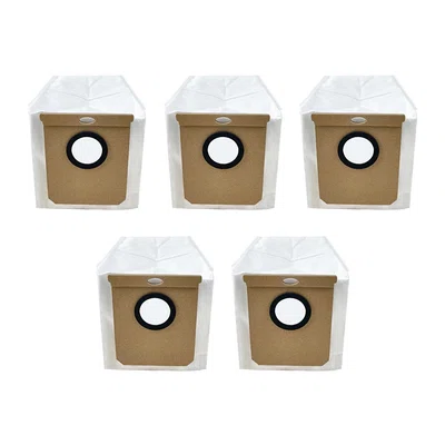5Pcs Dust Bags for ROIDMI EVE CC Robot Vacuum Cleaner