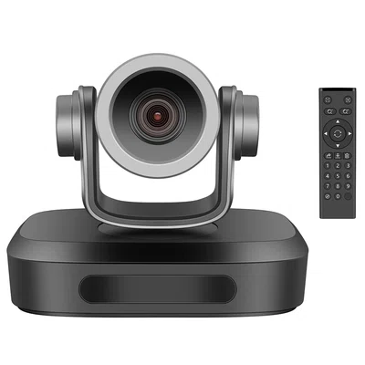GUCEE G07-4K10X Webcam 4K HD 10x Optical Zoom Auto Focus Built-in Microphone - Black EU Plug