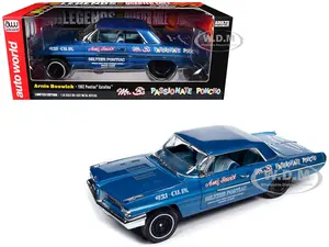 1962 Pontiac Catalina "Arnie Beswick - Mr. Bs Passionate Poncho" Ensign Blue Metallic with Blue and White Interior "Legends of the Quarter Mile" Seri