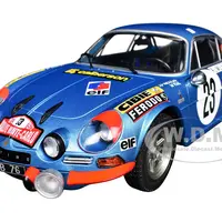 Alpine A110 1600S 23 Jean-Pierre Nicolas - Michel Vial "Rallye Monte-Carlo" (1972) "Competition" Series 1/18 Diecast Model Car by Solido
