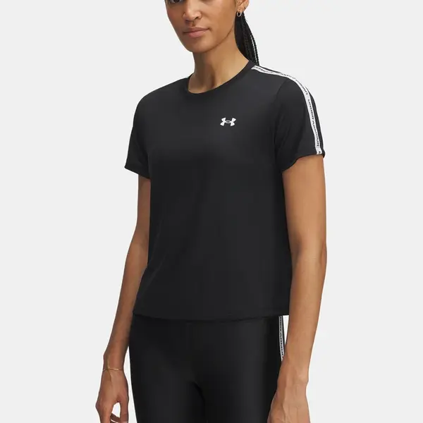 Women's T-shirt Under Armour UA Tech WM Tape SS-BLK - Women's