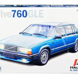 Skill 3 Model Kit Volvo 760 GLE 1/24 Scale Model by Italeri