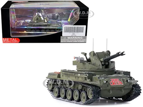 M42 Duster Self-Propelled Anti-Aircraft Gun "Iron Coffin" "US - Vietnam War" 1/72 Diecast Model by Panzerkampf